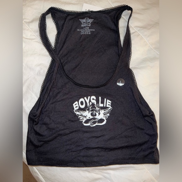 NWT 2 Boys Lie size large tank tops - Picture 1 of 4